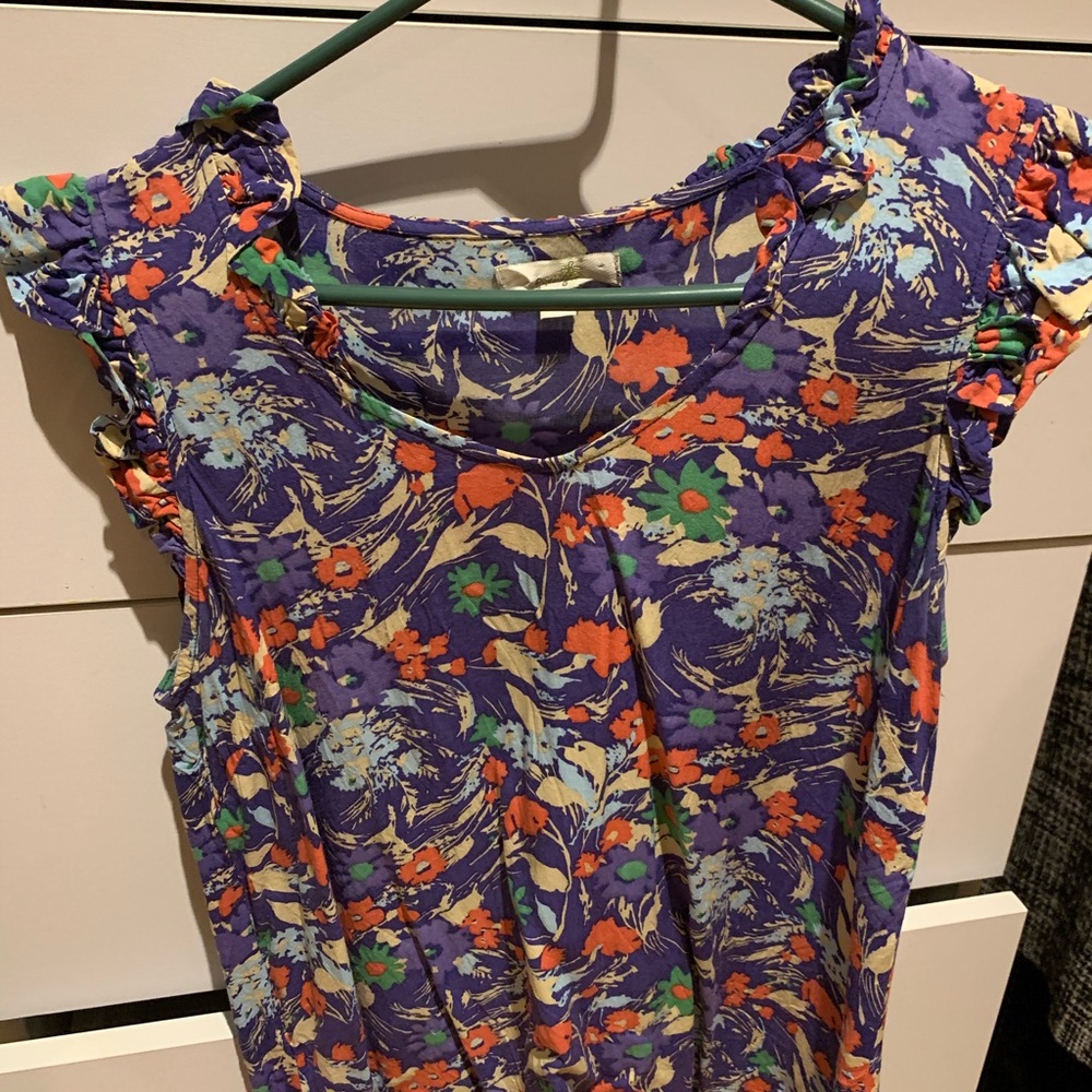 Floral Porridge brand blouse from Anthropologie